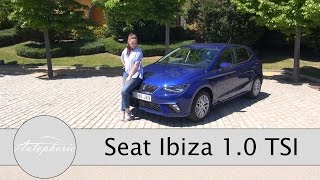 2017 Seat Ibiza 1.0 TSI (115 PS) Fahrbericht / Erster Kleinwagen auf MQB-A0 Plattform - Autophorie