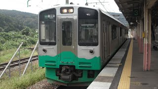 【車窓】えちごトキめき鉄道 妙高はねうまライン ET127系 普通 直江津行 妙高高原→直江津