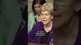 Warren suggests insider trading regarding oil prices is happening amid war