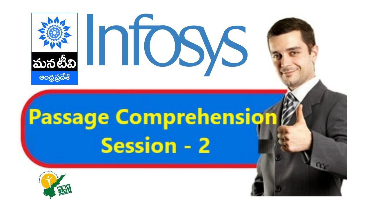 APSSDC | Infosys Placement CRT | Passage Comprehension | Session - 2 ...