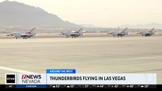 Thunderbirds training in Las Vegas