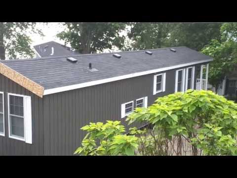 Moving a Park Model home. Moving a Park Model home.