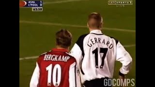 Steven Gerrard vs Arsenal (A) 2001/2002