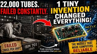 IBM's 22,000-Tube Computer Kept Failing — Until One Tiny Invention Changed Everything