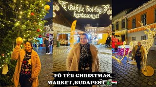 🇭🇺🎄চলুন হাঙ্গেরির একটি ট্র্যাডিশনাল ক্রিসমাস মার্কেট থেকে ঘুরে আসি,খেলাম ট্র্যাডিশনাল খাবার(Vlog154)