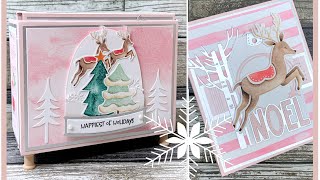 Pink Christmas Album in Box-Box Tutorial