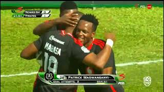 WATCH Patrick Maswanganyi Scores Brace In First Half vs Richards Bay