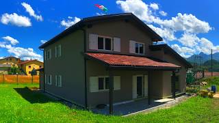 Timelapse casa in legno Rubner - Garfagnana