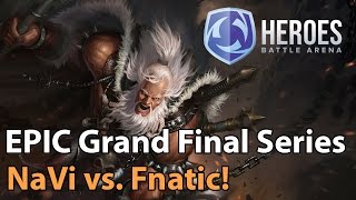 ► EPIC Heroes of the Storm Pro Gameplay: Navi vs. Fnatic - HBA Grand Final!