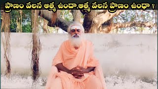 ప్రాణం వలన ఆత్మ ఉందా ఆత్మ వలన ప్రాణం ఉంధా ? | sri sankaranandagiri swami