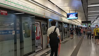 【藍車在綠、第七抽及新一年第一抽自然退役】港島綫 M Train A135 A136 (C135) 上行往調景嶺全程 (已退役)