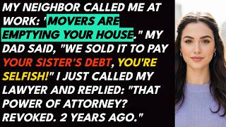 My Neighbor Called While Dad Emptied My House—I Replied "That Power Of Attorney Was Revoked 2 Ye...