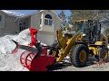 Hydraulic Pronovost Snowblower for Cat Loaders