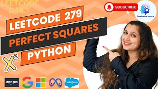🔥Leetcode 279. Perfect Squares - Python #faang #salesforce #coding interviews🚀