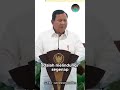 prabowo rela mati demi indonesia prabowo kabinetmerahputih presiden viralshort shorts