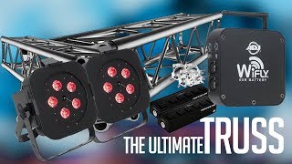 Mobile DJ Tips: How to permanently install Lighting w/ Wireless DMX & Power to your Truss