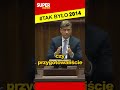 Palikot przewidział przyszłość? Mocne przemówienie o rządach PO w 2014 roku #takbyło #shorts