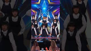 QUIRKY Japanese Dance Group on AGT! #shorts