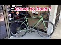 Canyon Grail Gravel to Road Conversion