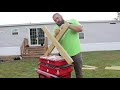 fast and easy plastic barrel planter • budget build for your garden