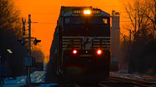 NS 265 passes Bryan at MP 342.