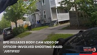 BPD releases body cam video of officer-involved shooting ruled 'justified'