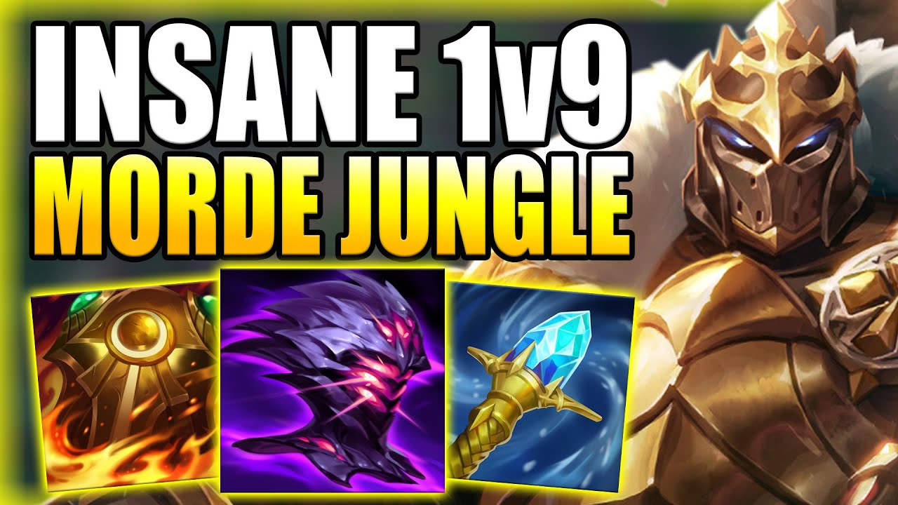 MORDEKAISER JUNGLE IS 1v9 SOLO CARRY MONSTER! - Best Build/Runes S+ ...