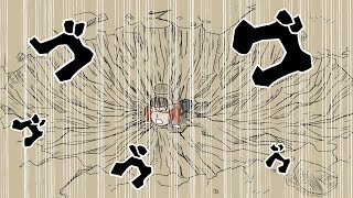 腕立てを高速でしてたら地震が起きてあたり一面崩壊してた【アニメ】【コント】