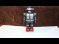 Horikawa Rotate O Matic Super Astronaut Battery Operated Tin Toy 60s