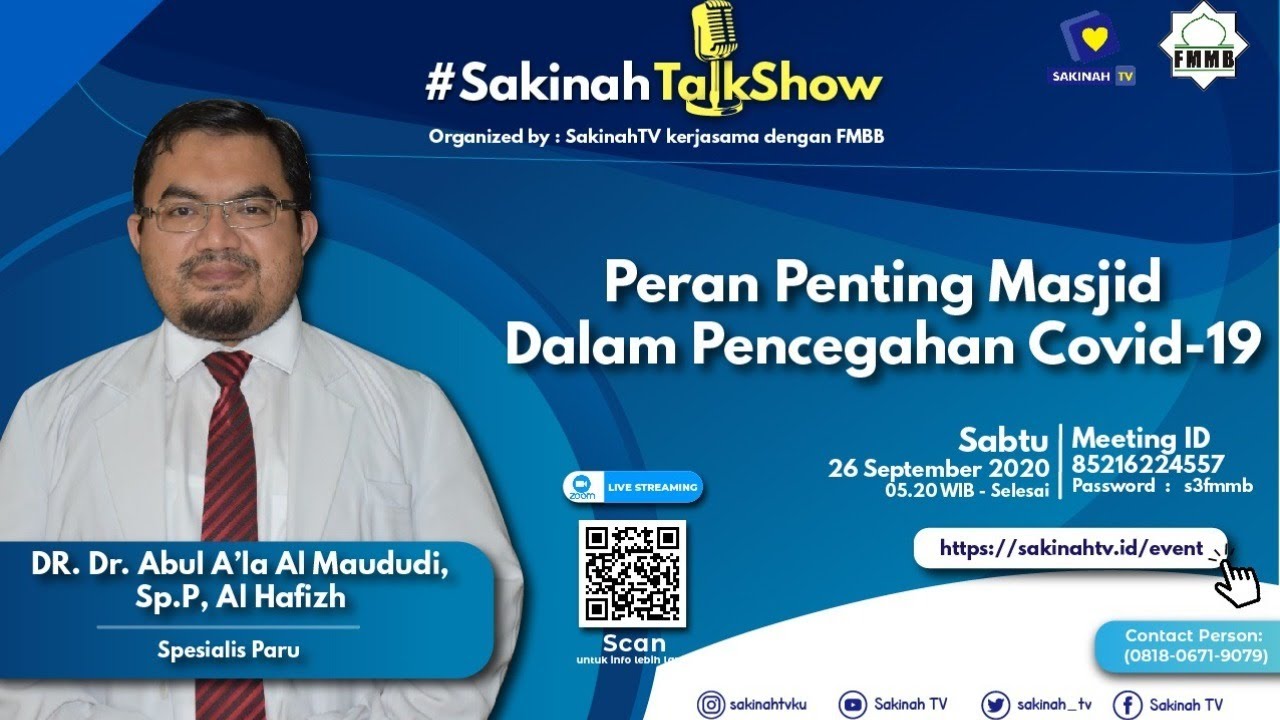 FMMB-Peran Penting Mesjid Dalam Pencegahan Covid-19 -DR Dr. Abul A'la ...