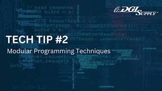 Tech Tip #2 Modular Programming