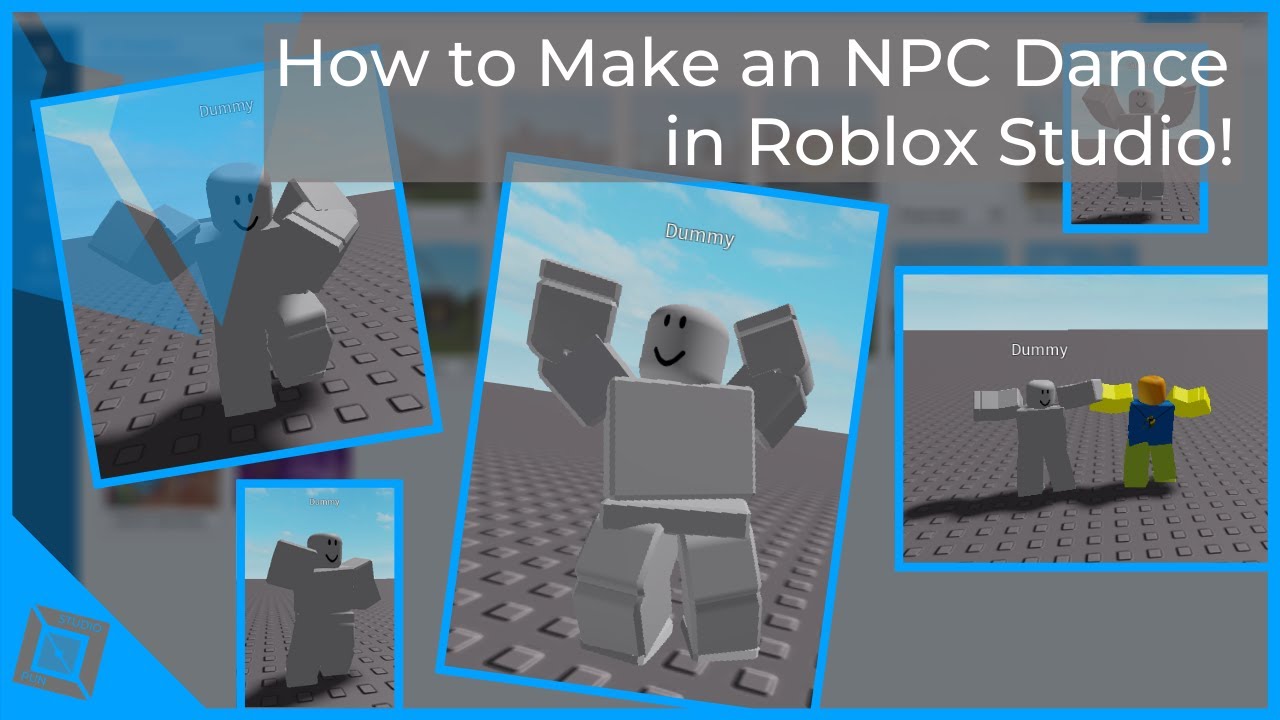 How To Make An NPC Dance In Roblox Studio! | Roblox Scripting Tutorial ...