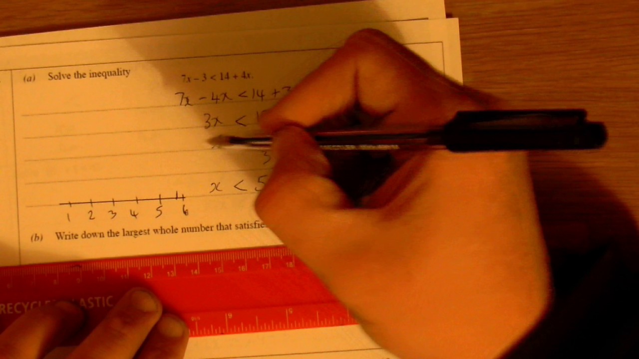 Inequalities Youtube