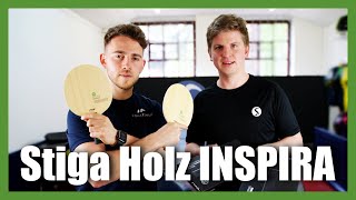 Ich und mein (Stiga INSPIRA) Holz | Tischtennis Tipps