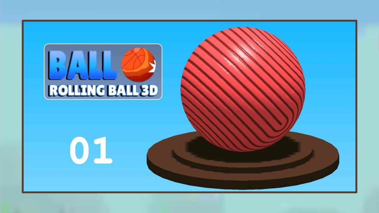 Rolling Ball 3d Gameplay Ep 01 Lv 1 10 With Iron Ball Youtube