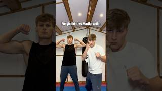 Bodybuilder vs Martial Artist…