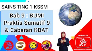 PRAKTIS SUMATIF 9 (Bab 9) Sains Ting 1 KSSM