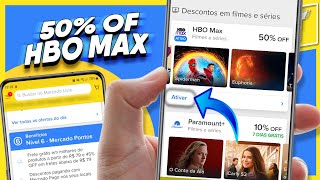 COMO ATIVAR 50% OFF NA HBO MAX PELO CELULAR!