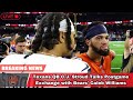 Texans QB C.J. Stroud Talks Postgame Exchange with Bears' Caleb Williams। USA TODAY NEWS