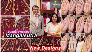 Light weight😲😳Graceful New short gold mangalsutra collections from Tanishq|2024 Mangalsutra Designs