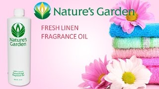 Fresh Linen Fragrance Oil- Natures Garden