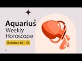 Aquarius Weekly Horoscope: October 06 to 12, 2024