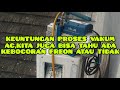 Ini lah Keuntungan Vakum AC, Selain Instalasi Bersih kita Juga Bisa Tau Jika Ada Kebocoran Freon