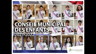 Remise des écharpes au conseil municipal des enfants