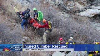 'His Helmet Was A Life Saver': Hiker Rescued Off Clear Creek Canyon