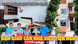 Bàn Giao Nhà 3,6x18 Mặt tiền ĐẸP ĐỘC LẠ, 1 Trệt 2 Lầu 1 Tum Ở Quận Tân Bình | XÂY NHÀ TRỌN GÓI VH