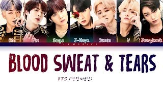 Download BTS - Blood Sweat & Tears (방탄소년단 - 피 땀 눈물) [Color Coded Lyrics/Han/Rom/Eng/가사] mp3