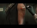 low.original abstract brushstrokes tattoo time lapse nyc tattoo artists