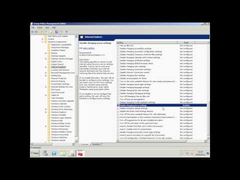 Configuring Group Policy (Part 1) - Windows Server 2008 R2 Configuring Group Policy (Part 1) - Windows Server 2008 R2