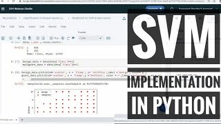 Machine Learning Beginner Project | SVM Implementation In Python | Classification Model
